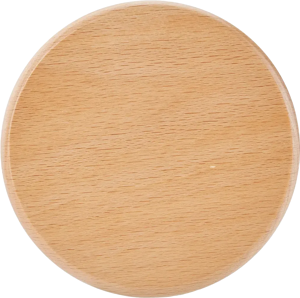 Engraved Beechwood Coaster